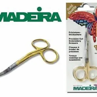 Madeira Double Curved Embroidery Scissors